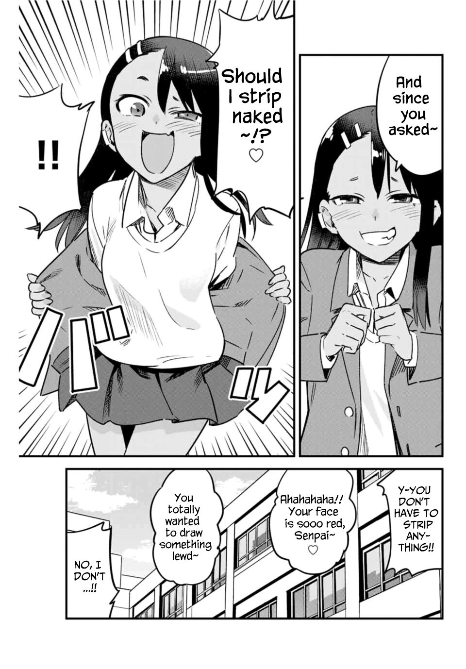Please don't bully me, Nagatoro chapter 67 page 9