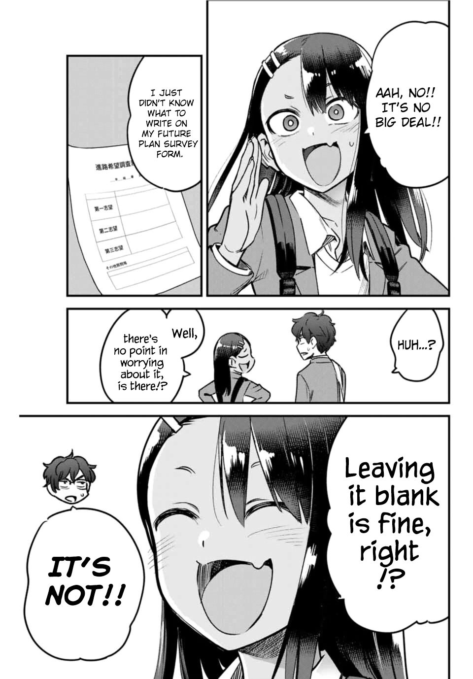 Please don't bully me, Nagatoro chapter 68 page 19