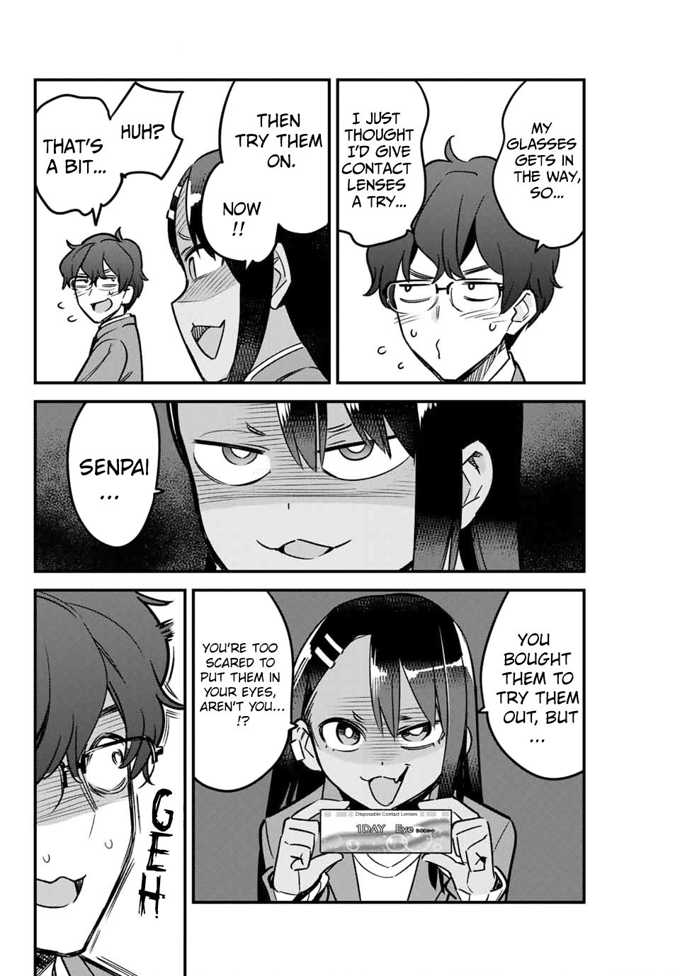 Please don't bully me, Nagatoro chapter 73 page 4