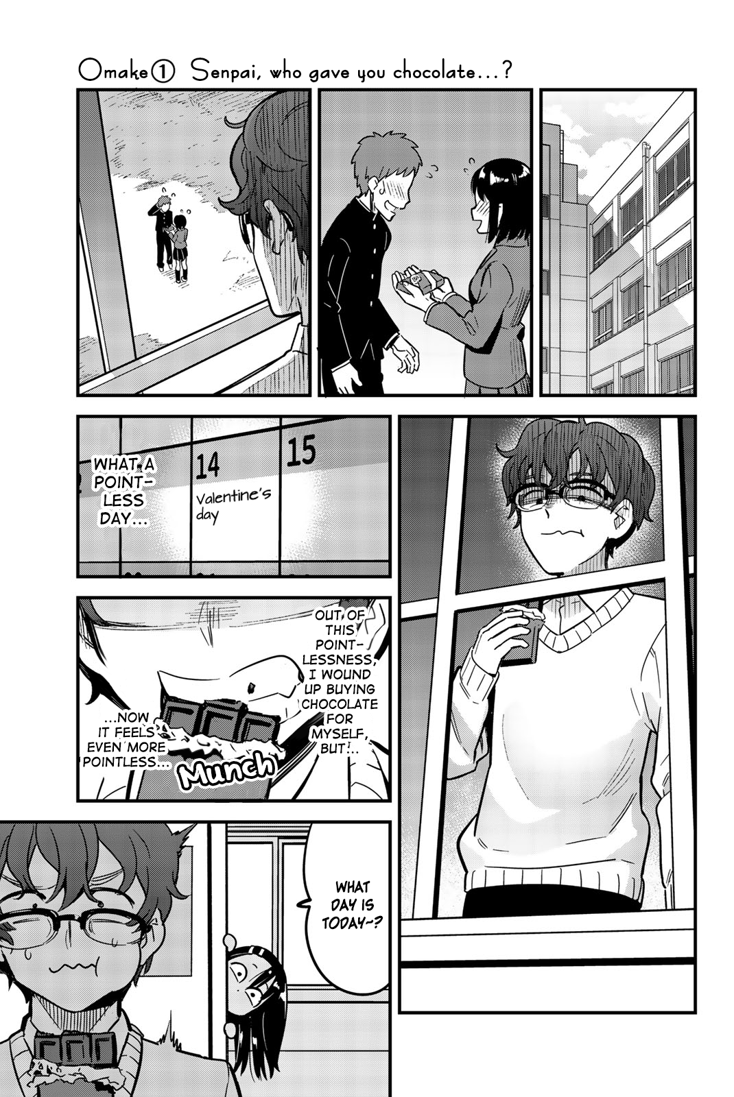 Please don't bully me, Nagatoro chapter 8.1 page 1