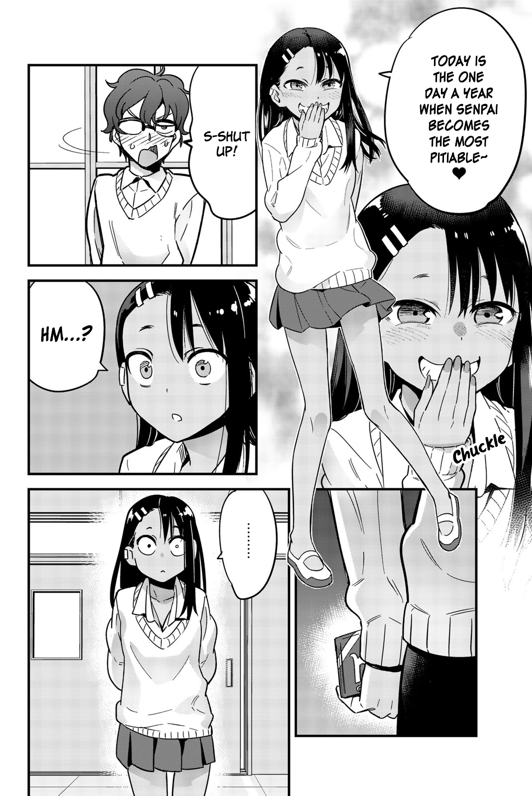 Please don't bully me, Nagatoro chapter 8.1 page 2