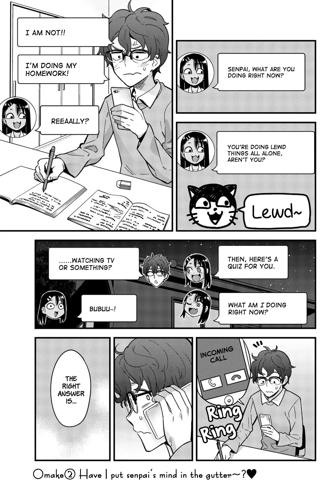 Please don't bully me, Nagatoro chapter 8.2 page 1