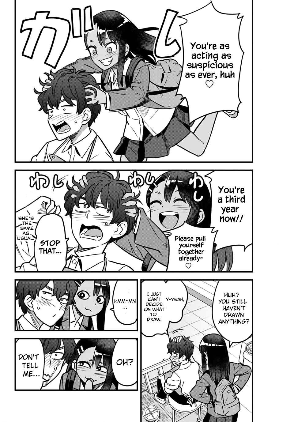 Please don't bully me, Nagatoro chapter 82 page 4