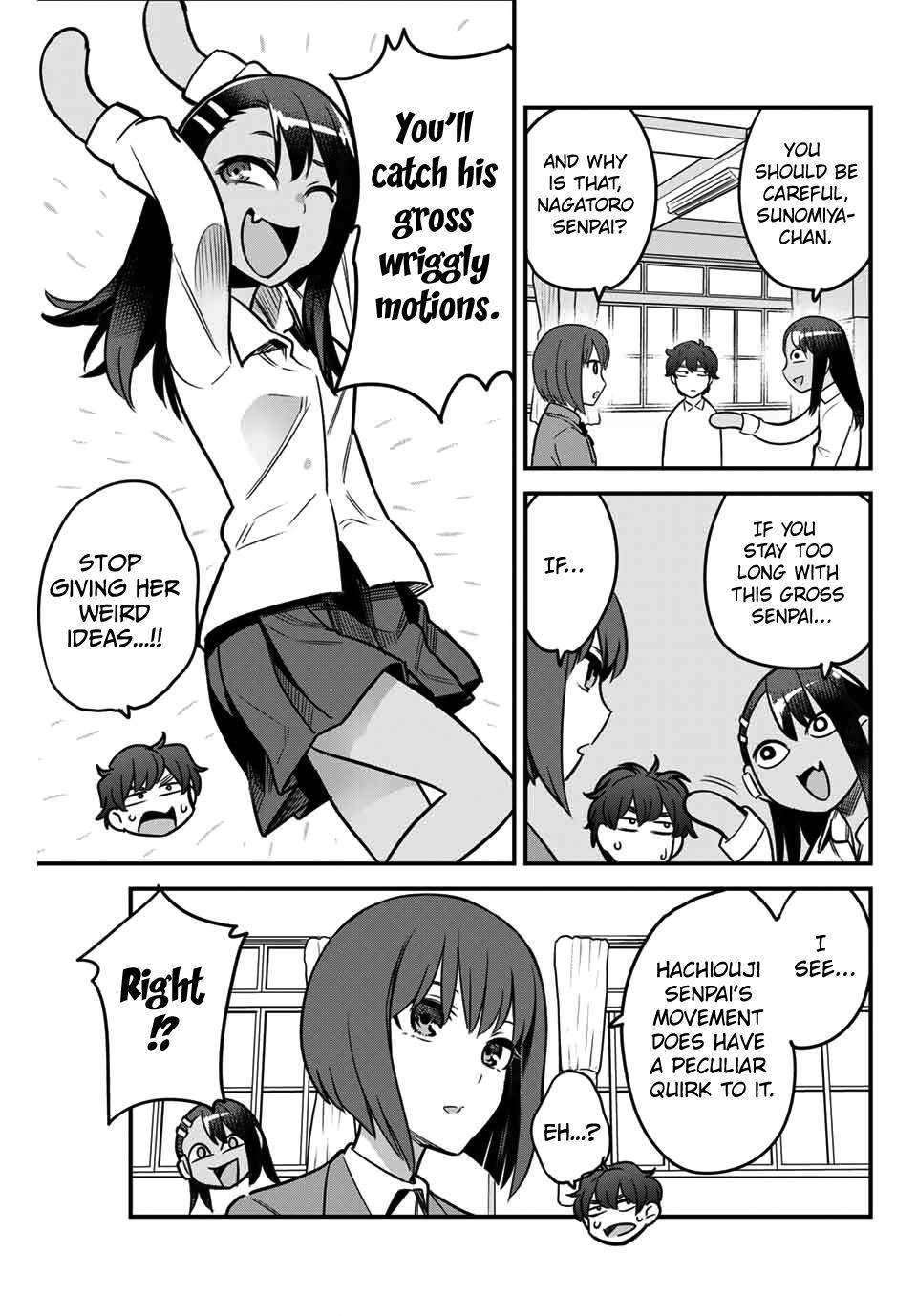 Please don't bully me, Nagatoro chapter 83 page 13