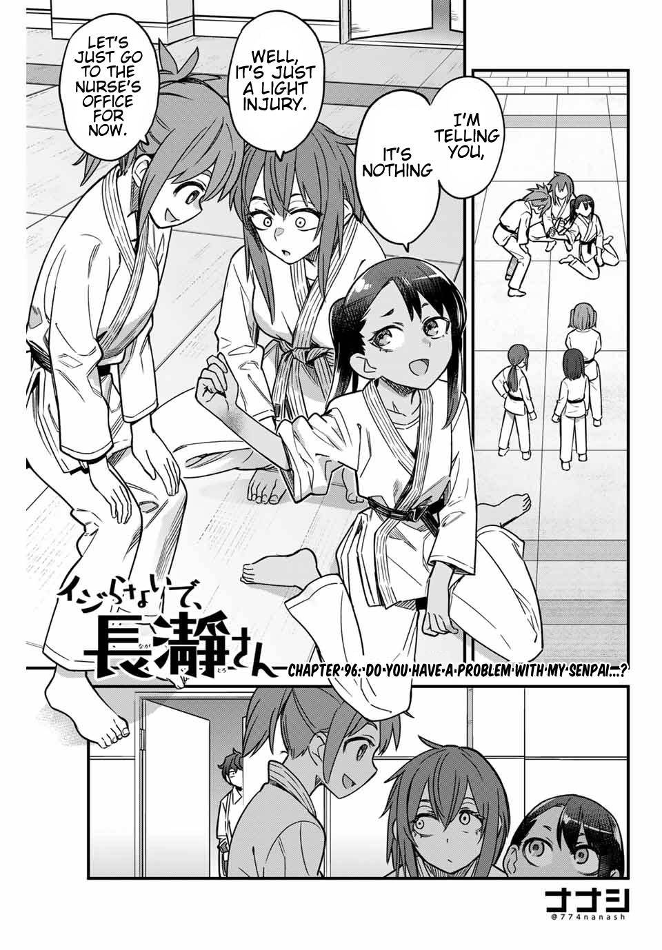Please don't bully me, Nagatoro chapter 96 page 1