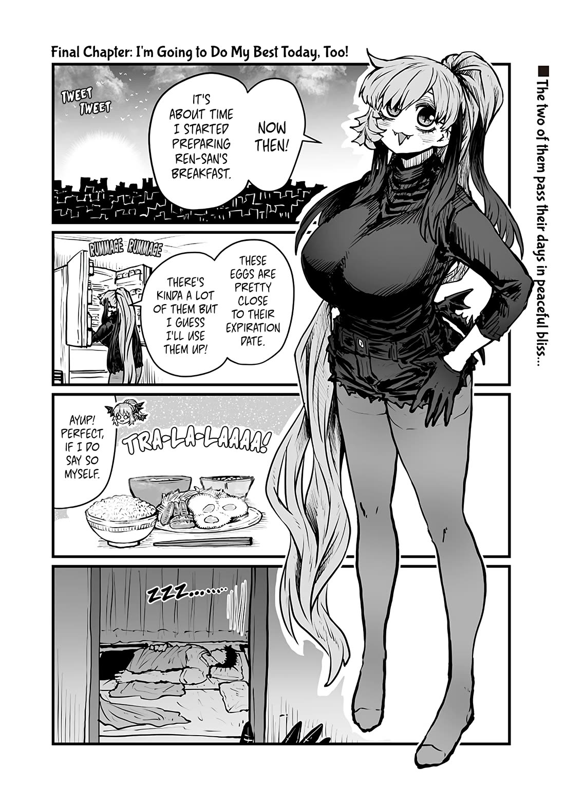 Please Give Me Your Blood, I Will Serve You in Gratitude chapter 50 page 1