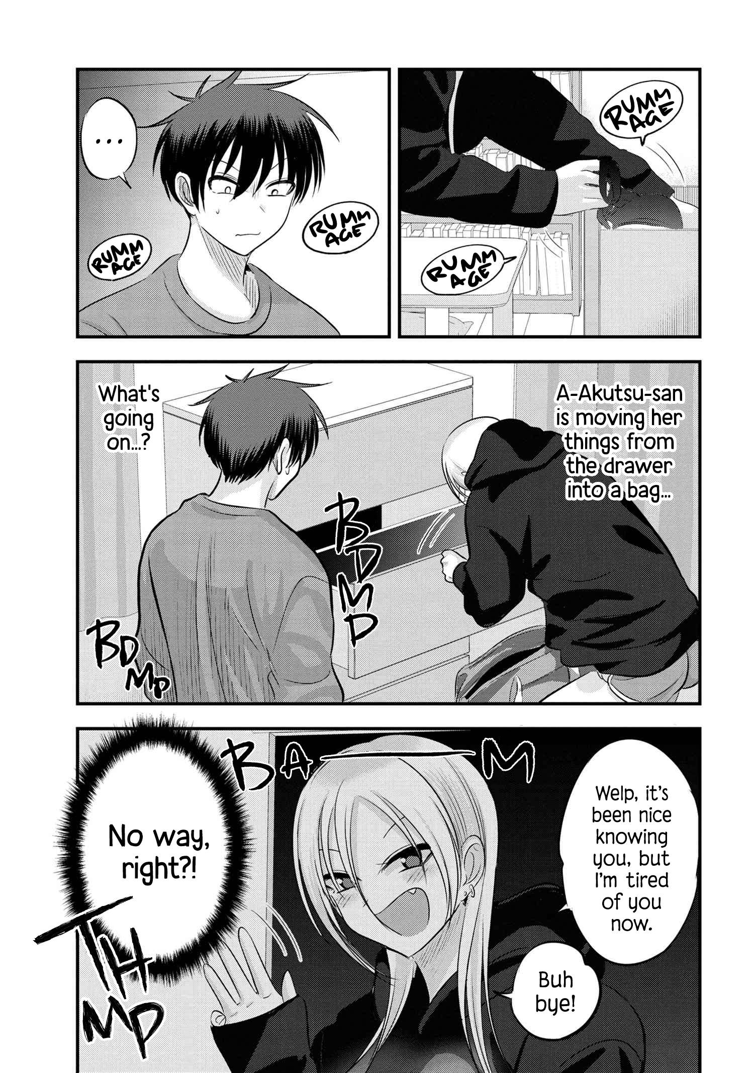 Please Go Home, Akutsu-san! chapter 124.5 page 1