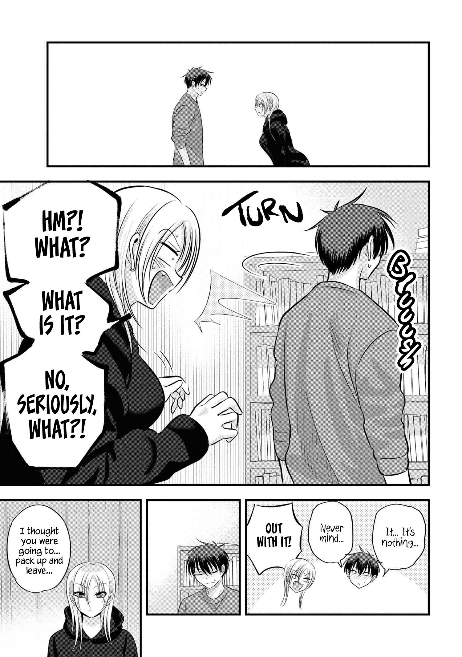 Please Go Home, Akutsu-san! chapter 124.5 page 3