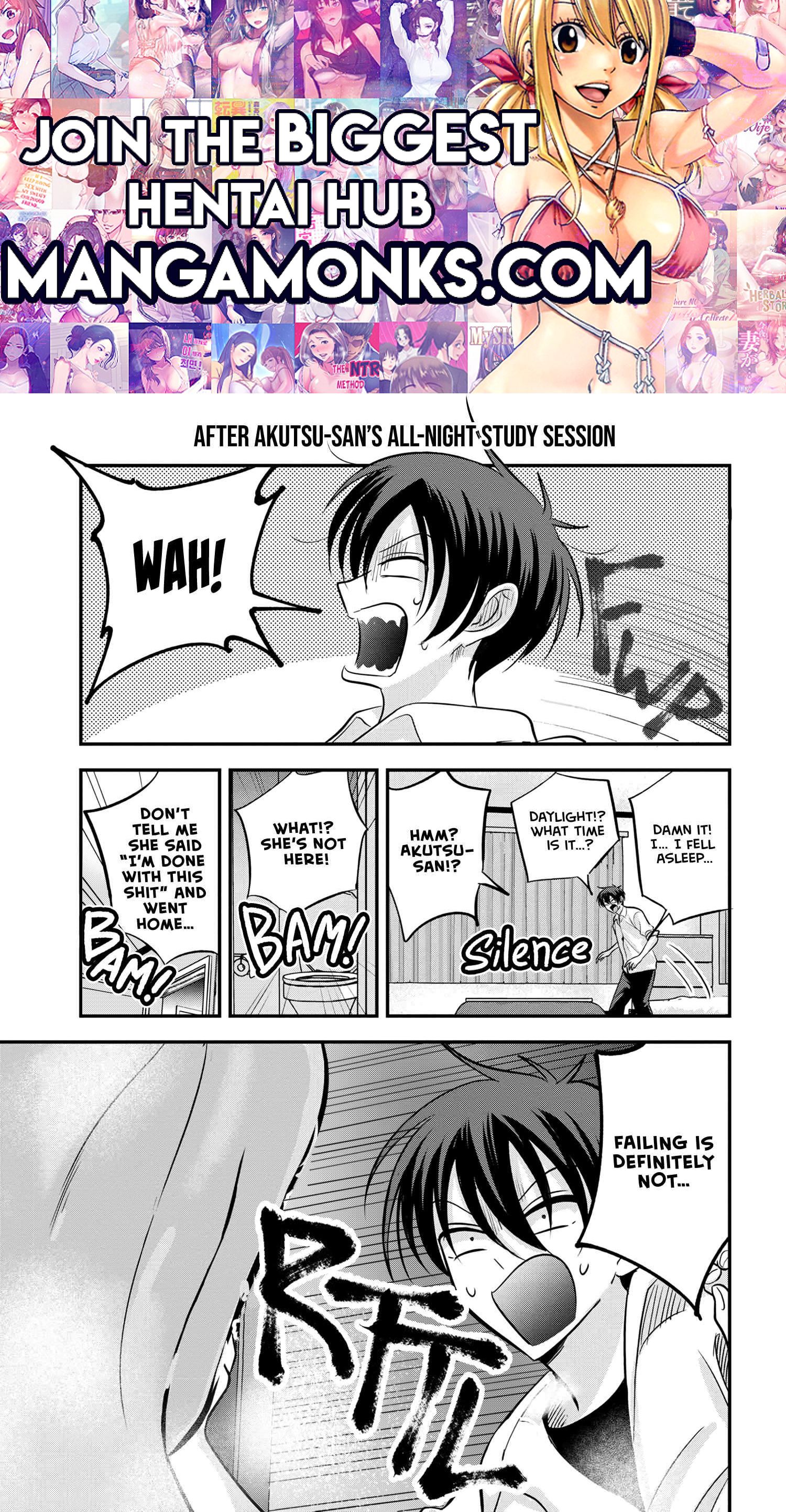Please Go Home, Akutsu-san! chapter 170.5 page 1