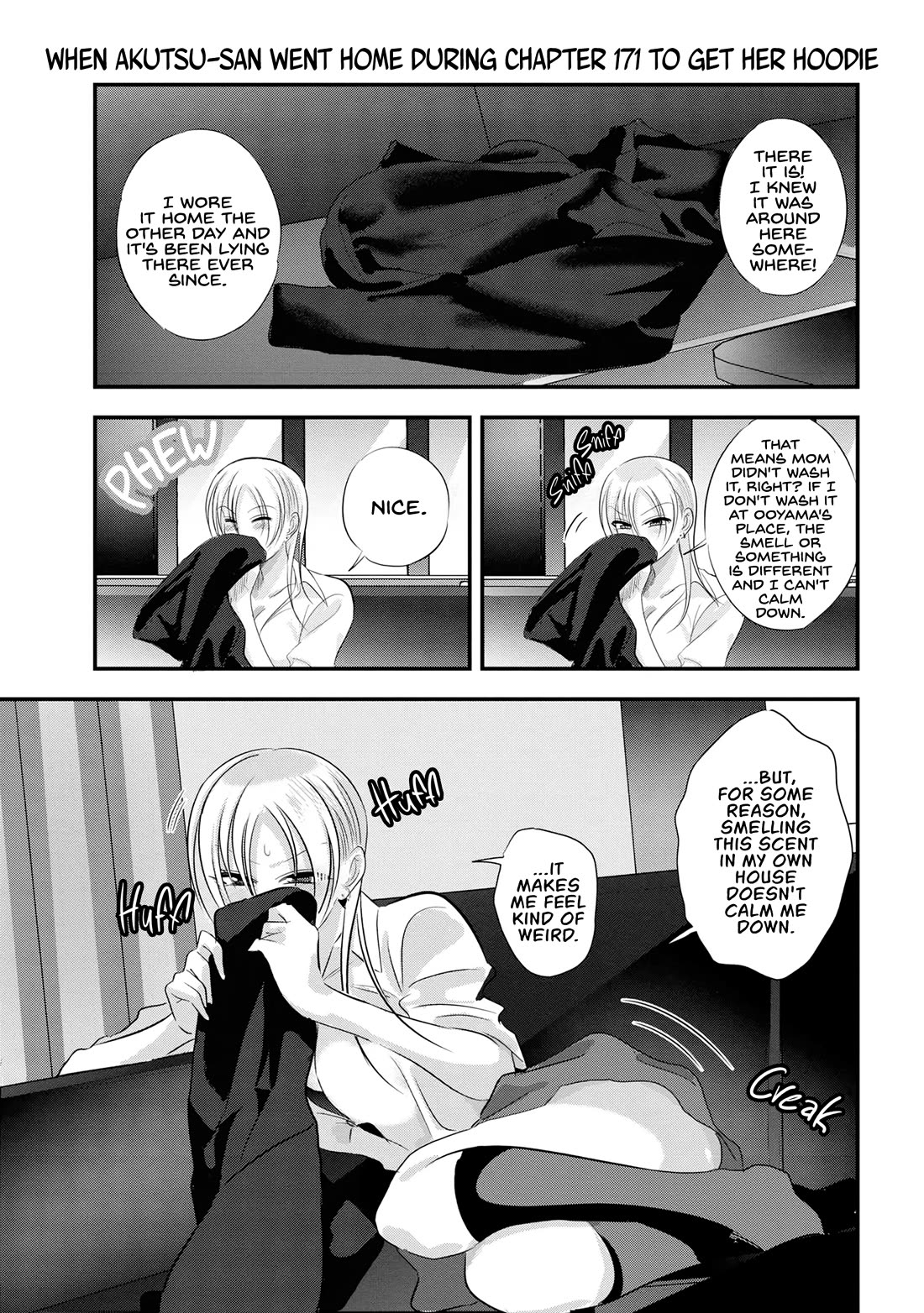 Please Go Home, Akutsu-san! chapter 174.5 page 1