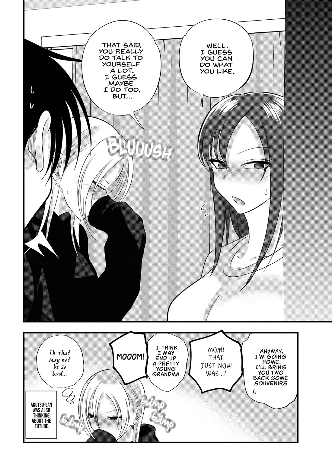 Please Go Home, Akutsu-san! chapter 184 page 8