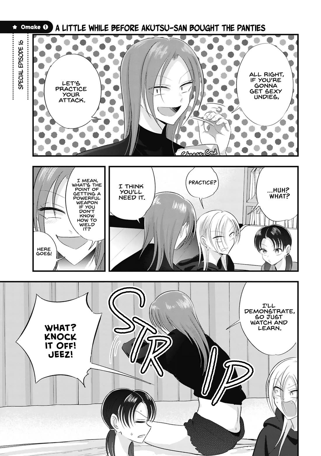 Please Go Home, Akutsu-san! chapter 189.1 page 1