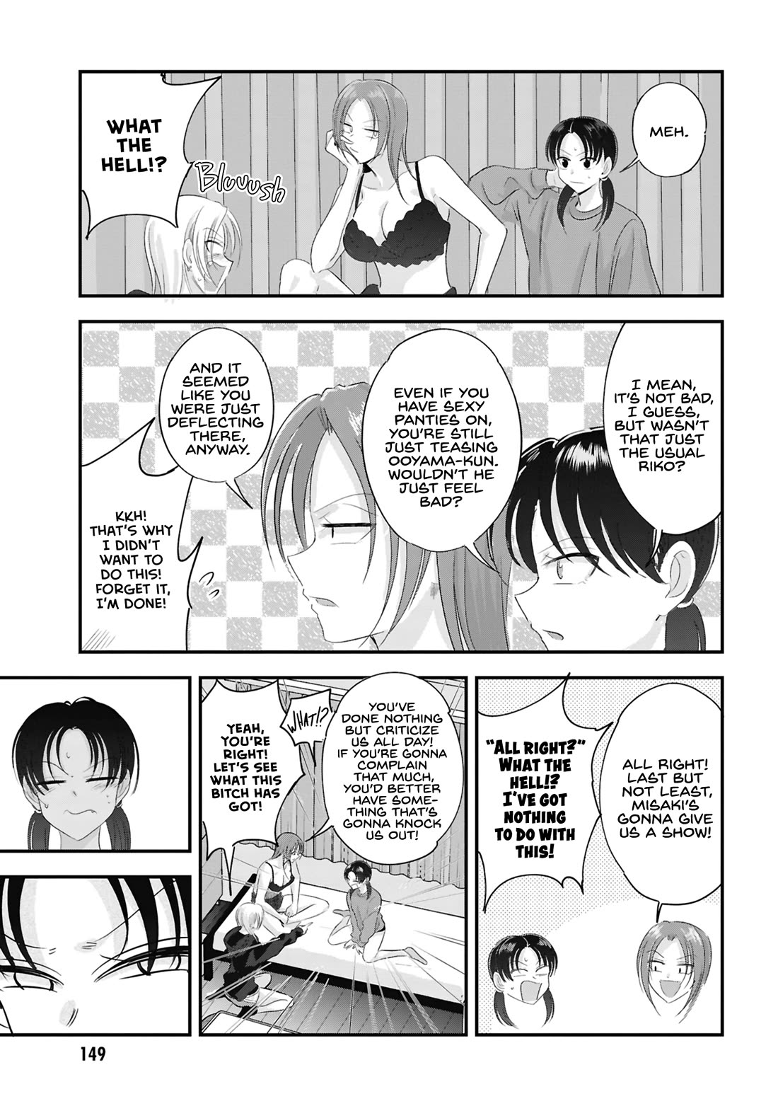 Please Go Home, Akutsu-san! chapter 189.1 page 5