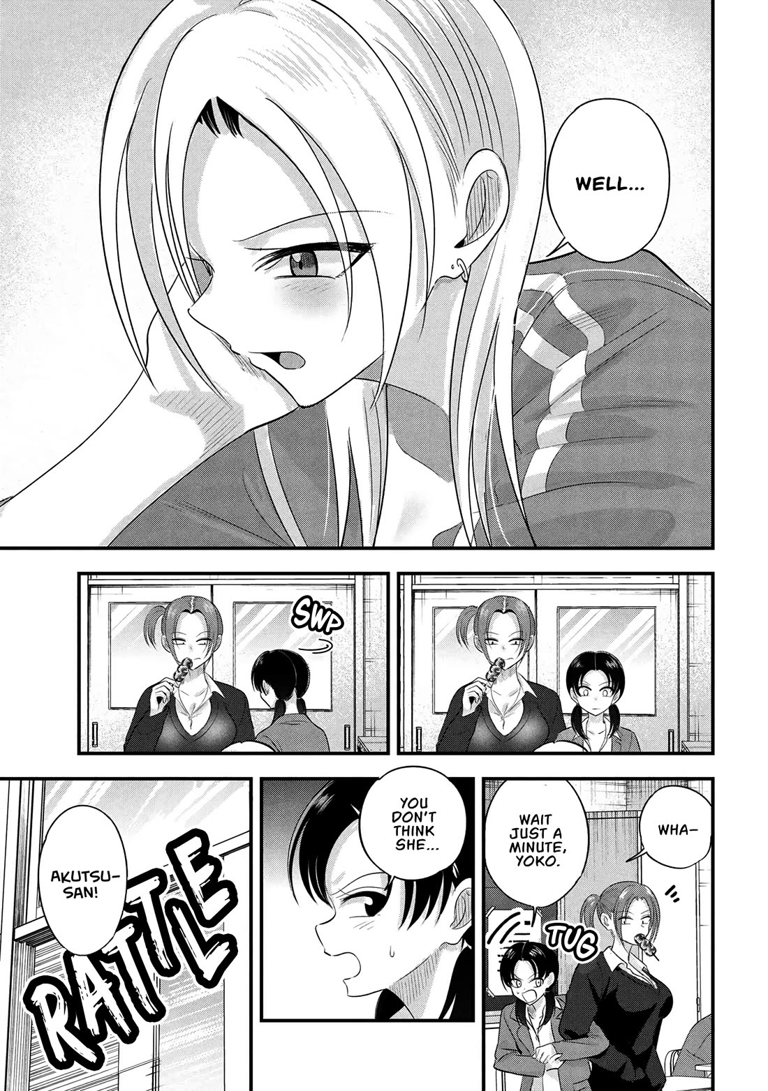 Please Go Home, Akutsu-san! chapter 190 page 7