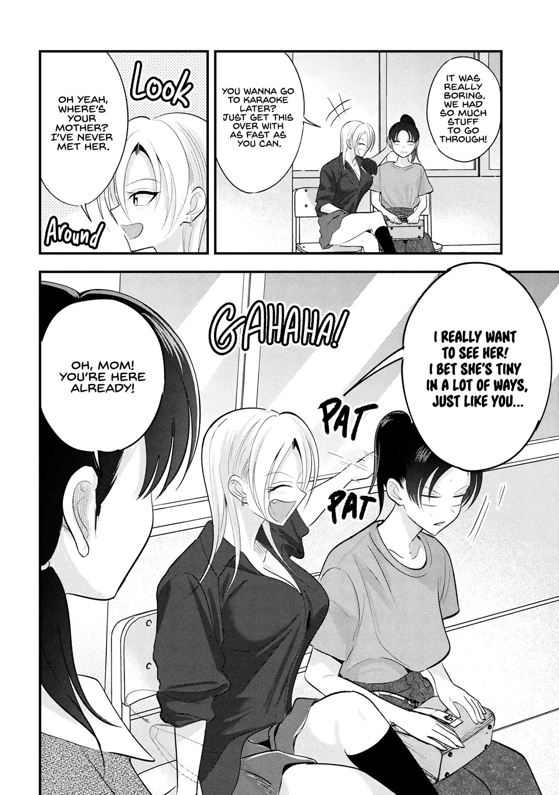 Please Go Home, Akutsu-san! chapter 196.5 page 2