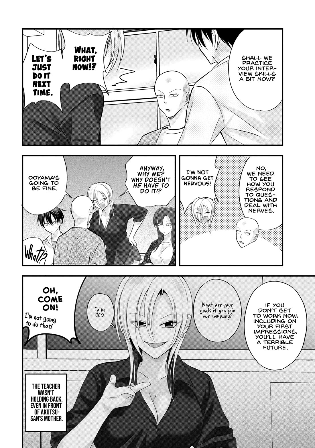 Please Go Home, Akutsu-san! chapter 196 page 8