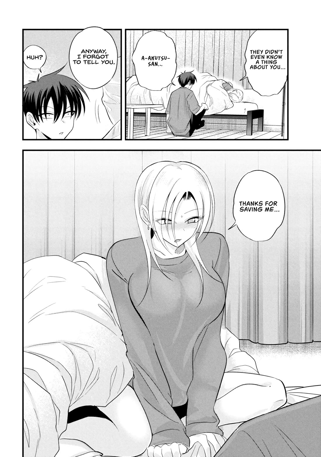 Please Go Home, Akutsu-san! chapter 200 page 4