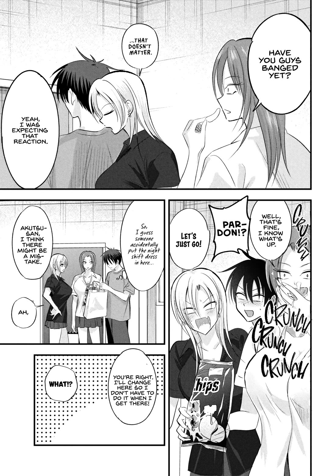 Please Go Home, Akutsu-san! chapter 204 page 9