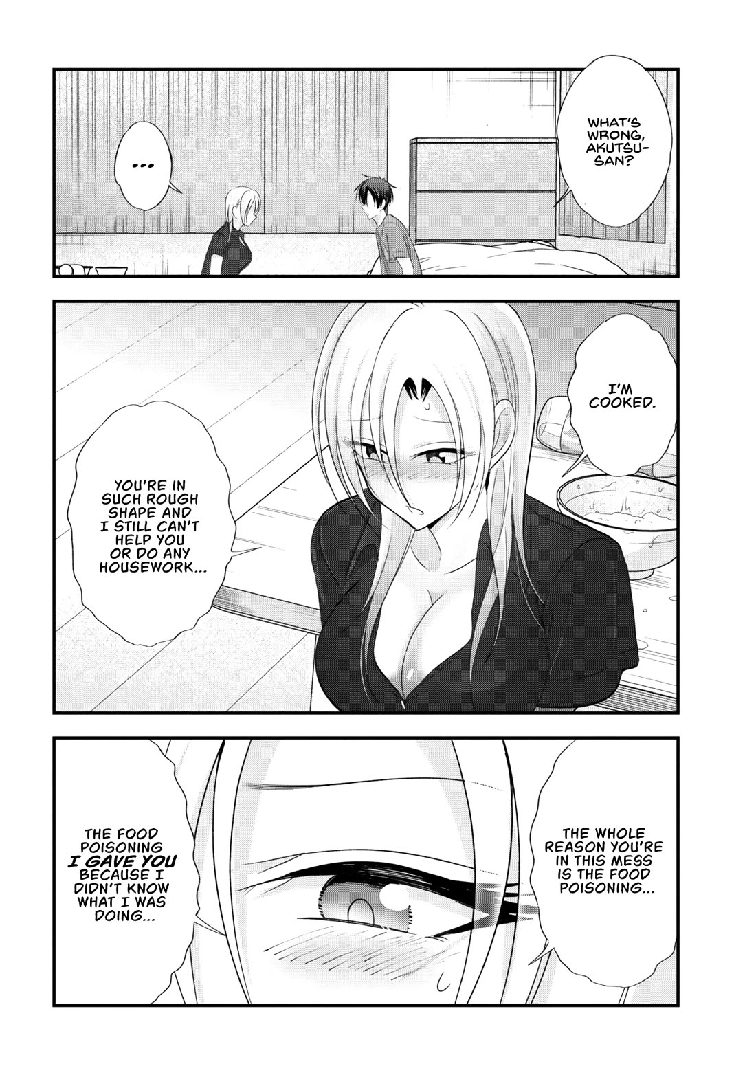 Please Go Home, Akutsu-san! chapter 205 page 8