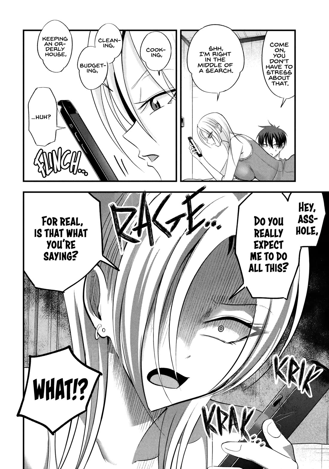 Please Go Home, Akutsu-san! chapter 206 page 2