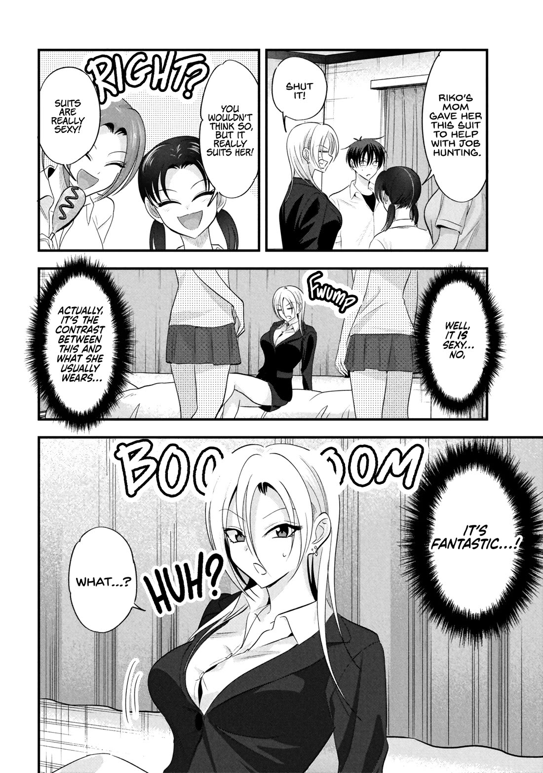 Please Go Home, Akutsu-san! chapter 207 page 2