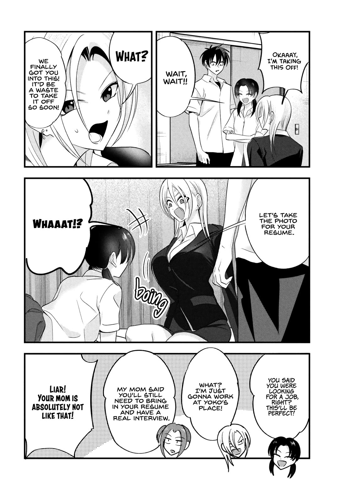 Please Go Home, Akutsu-san! chapter 207 page 4