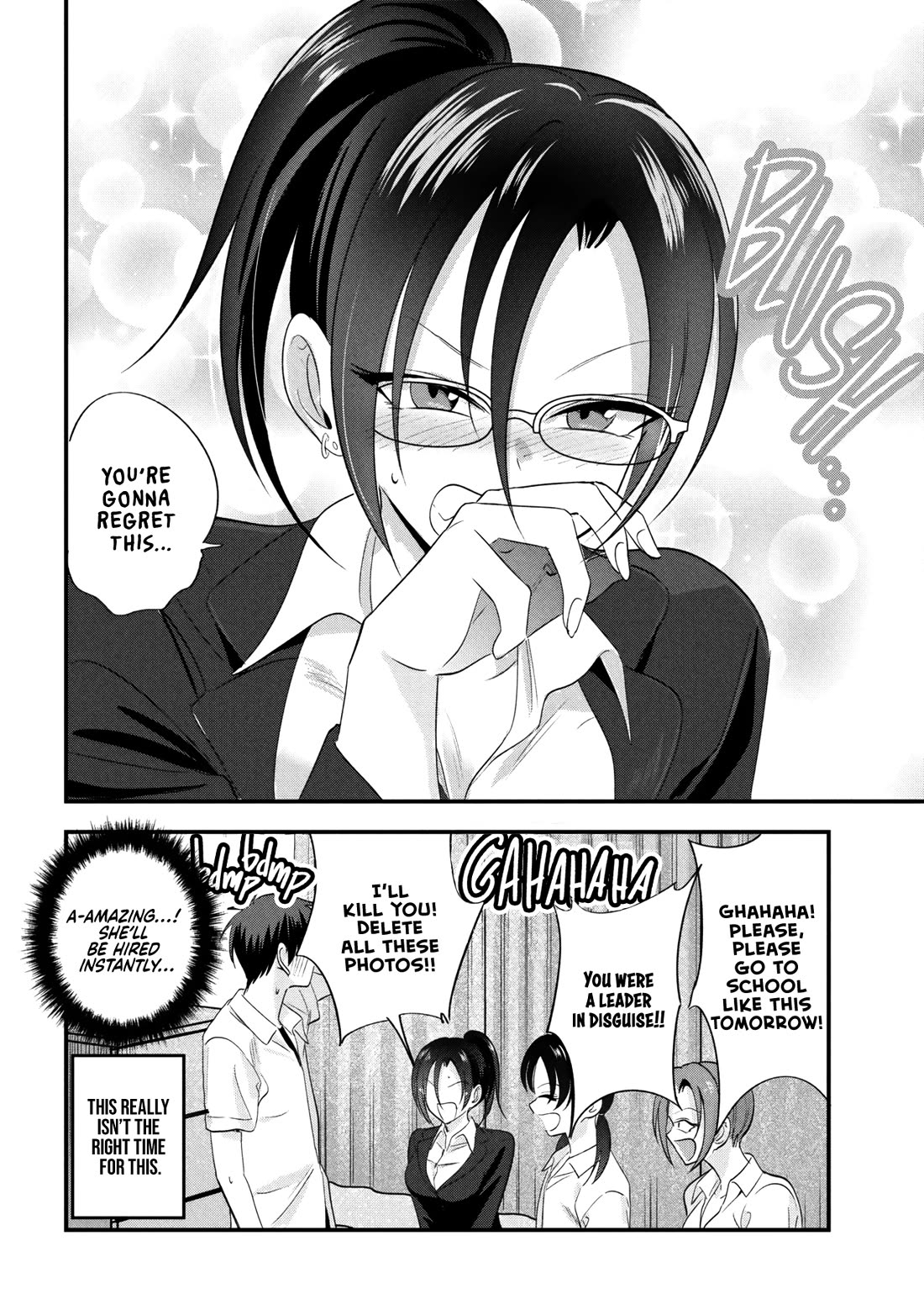 Please Go Home, Akutsu-san! chapter 207 page 8