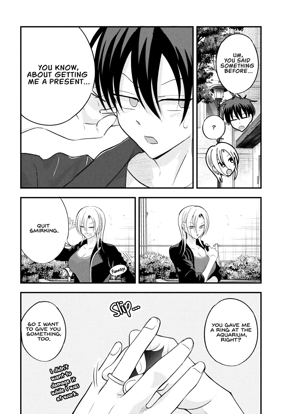 Please Go Home, Akutsu-san! chapter 209 page 6