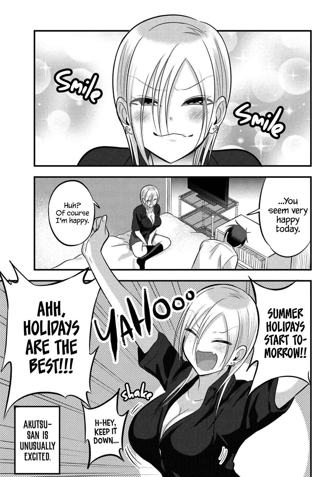 Please Go Home, Akutsu-san! chapter 69 page 1