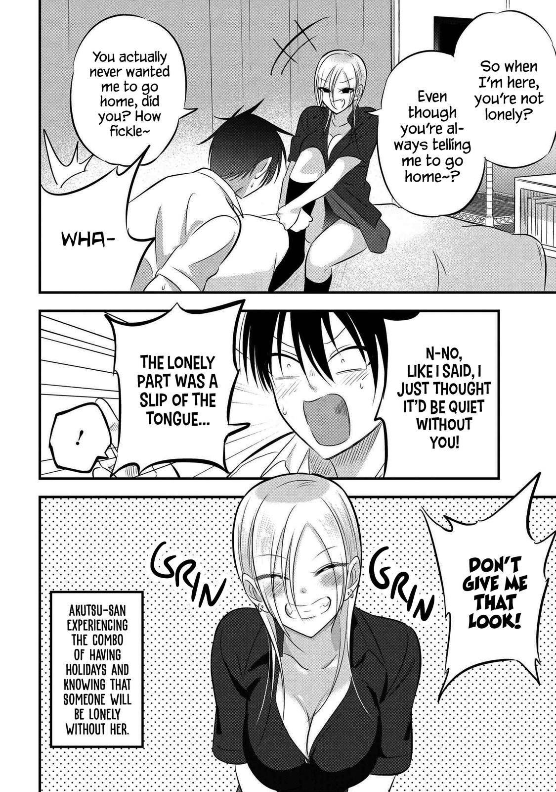 Please Go Home, Akutsu-san! chapter 69 page 4