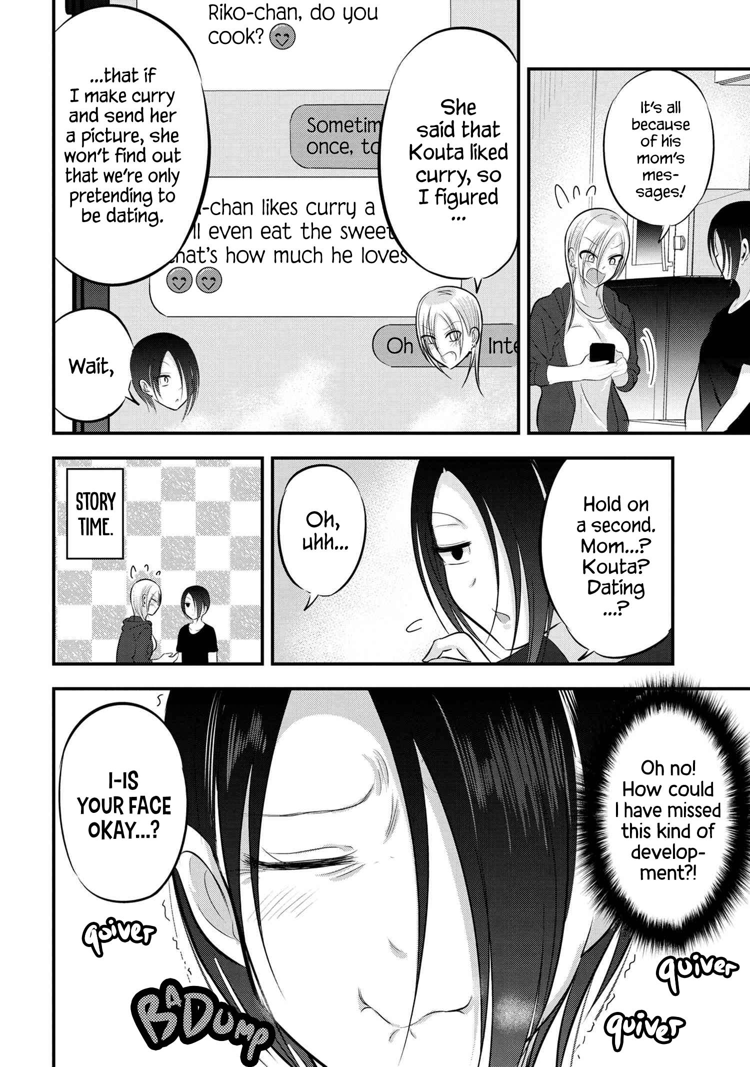 Please Go Home, Akutsu-san! chapter 84 page 2