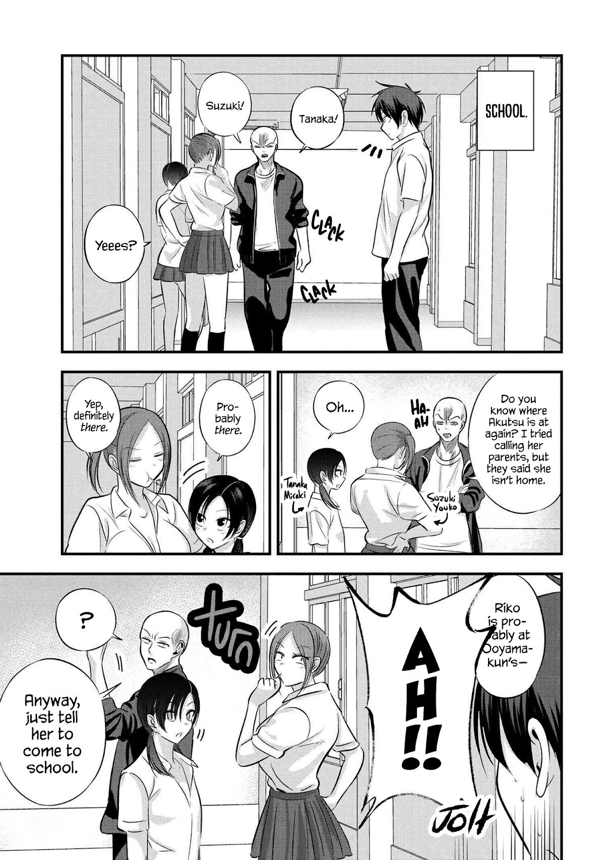 Please Go Home, Akutsu-san! chapter 95 page 1