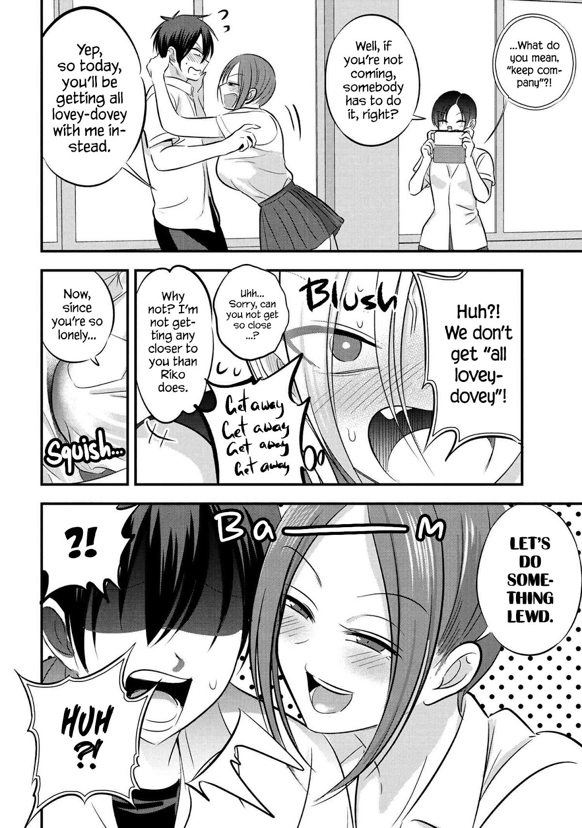 Please Go Home, Akutsu-san! chapter 95 page 4