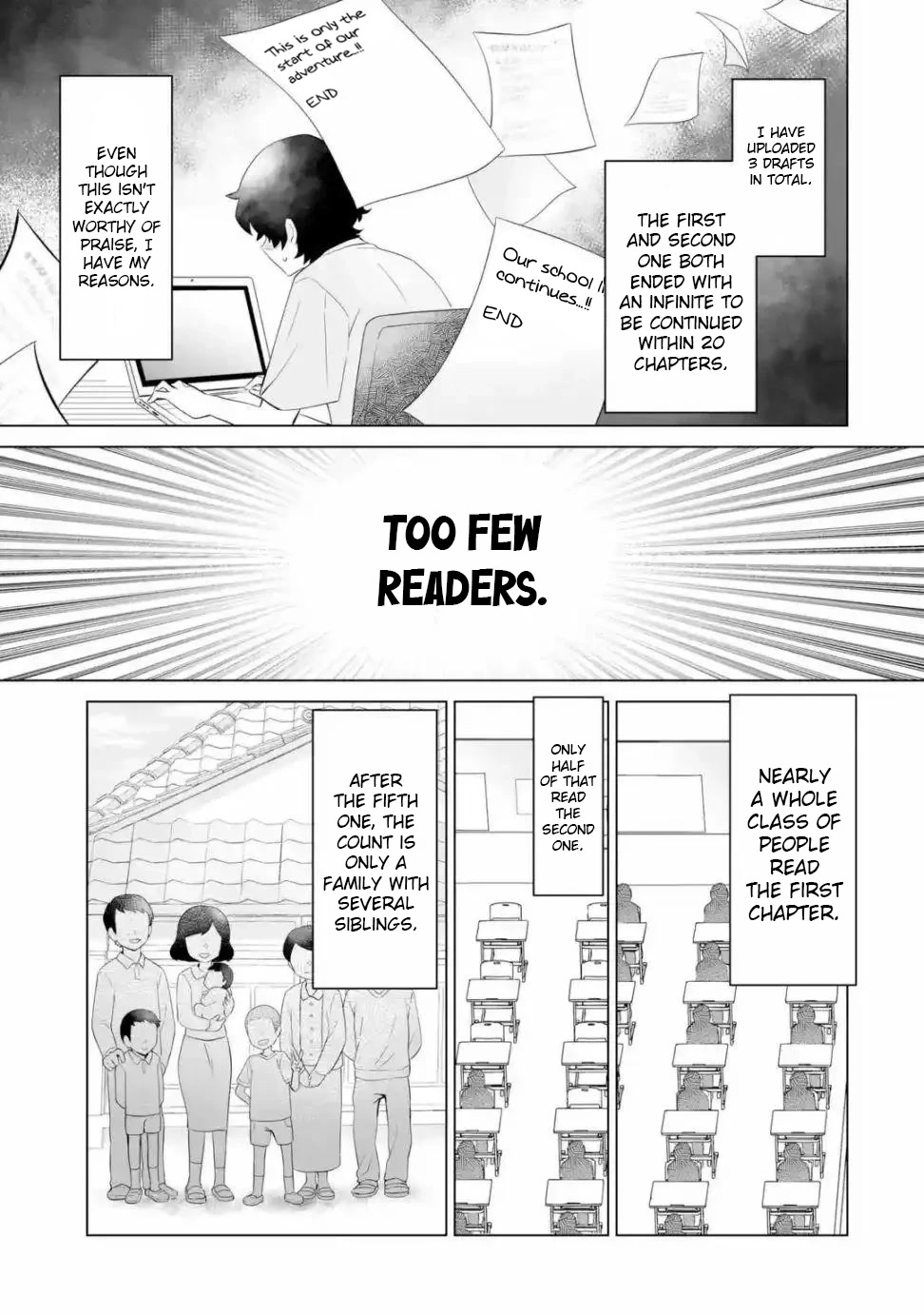 Please Leave Me Alone (For Some Reason, She Wants to Change a Lone Wolf's Helpless High School Life.) chapter 1 page 13