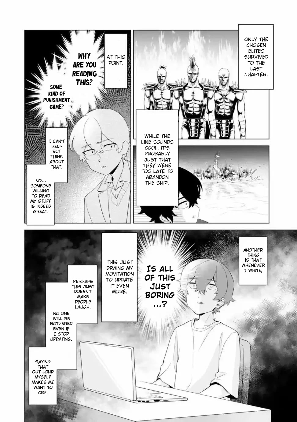 Please Leave Me Alone (For Some Reason, She Wants to Change a Lone Wolf's Helpless High School Life.) chapter 1 page 14