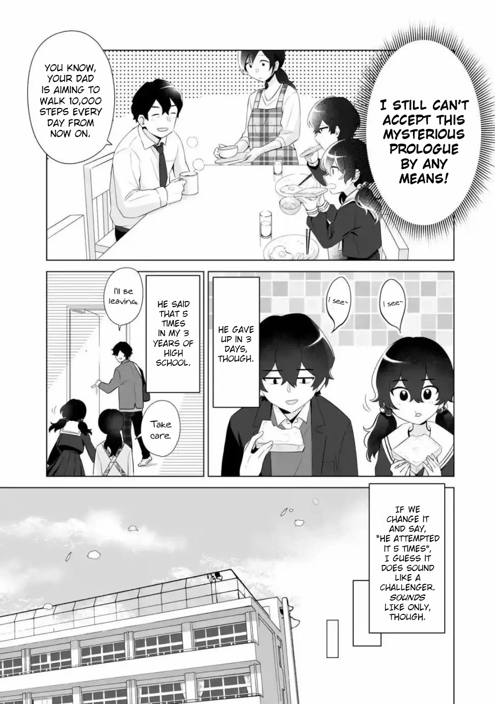 Please Leave Me Alone (For Some Reason, She Wants to Change a Lone Wolf's Helpless High School Life.) chapter 1 page 33