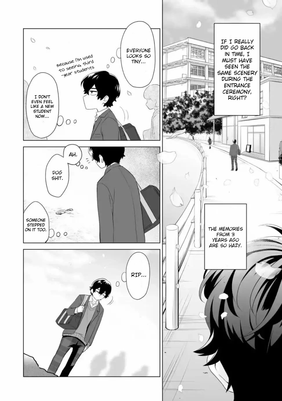 Please Leave Me Alone (For Some Reason, She Wants to Change a Lone Wolf's Helpless High School Life.) chapter 1 page 34