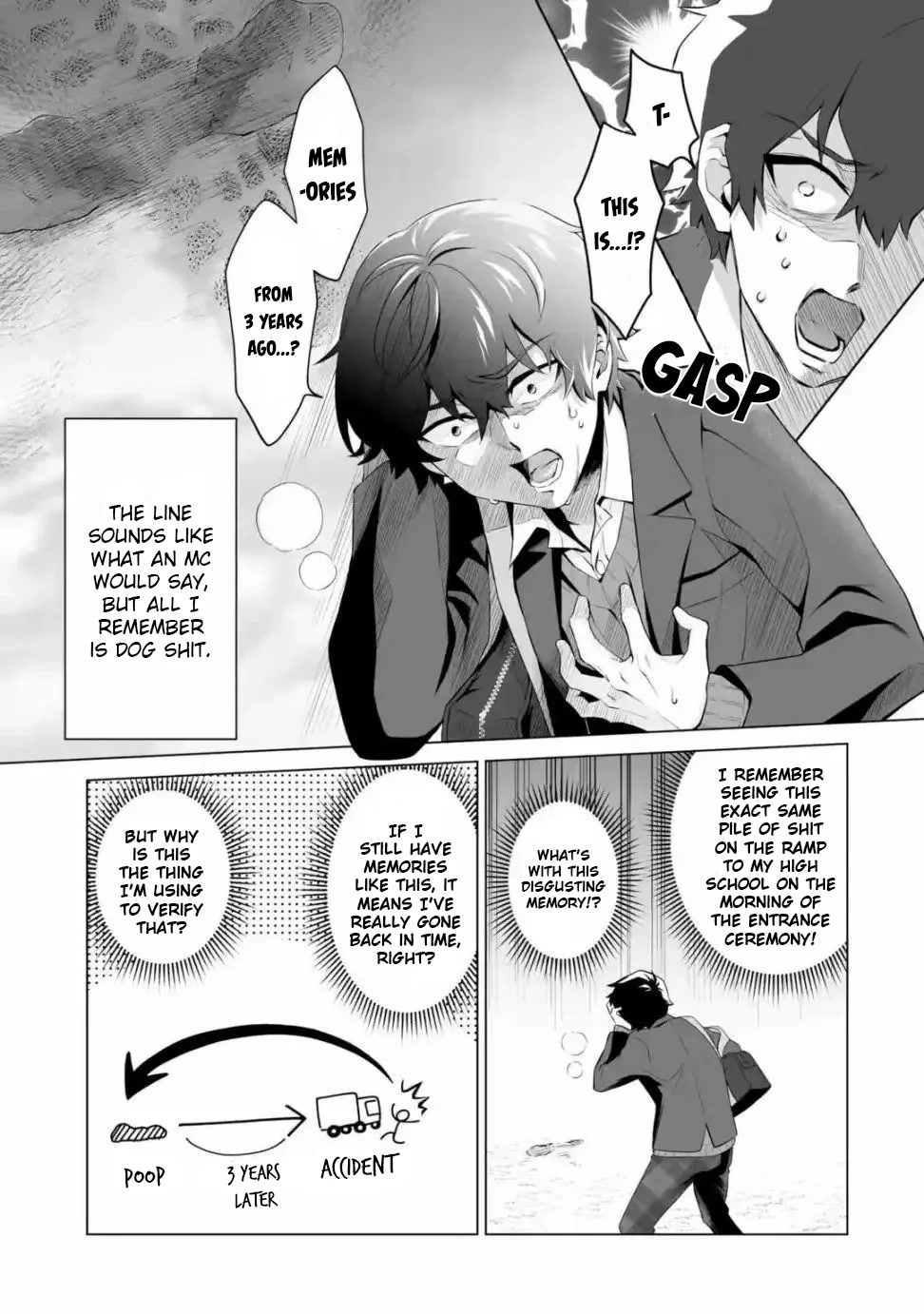 Please Leave Me Alone (For Some Reason, She Wants to Change a Lone Wolf's Helpless High School Life.) chapter 1 page 35