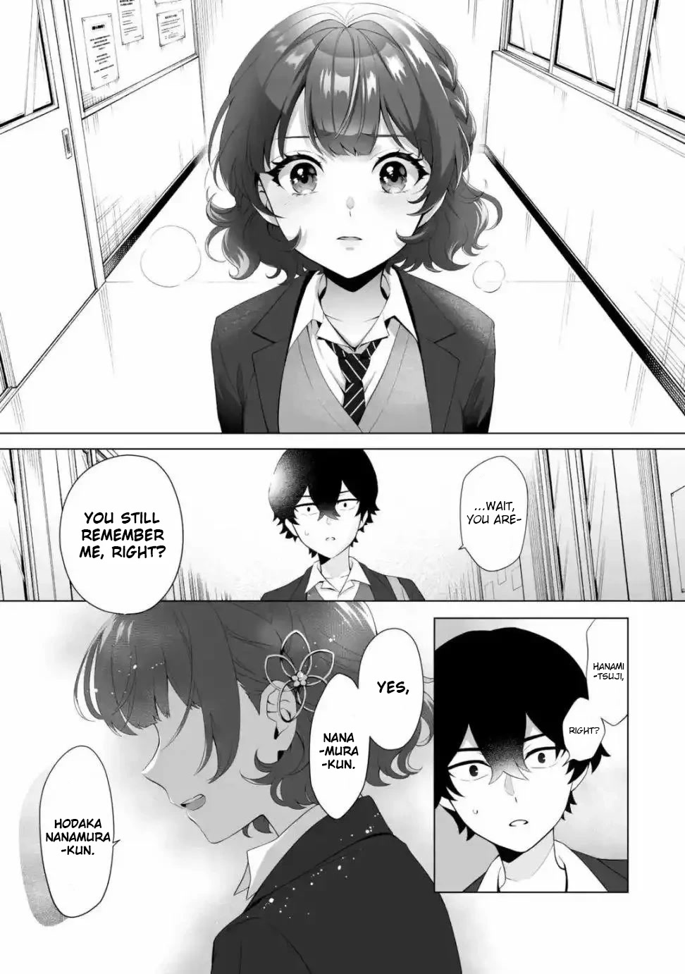 Please Leave Me Alone (For Some Reason, She Wants to Change a Lone Wolf's Helpless High School Life.) chapter 1 page 43