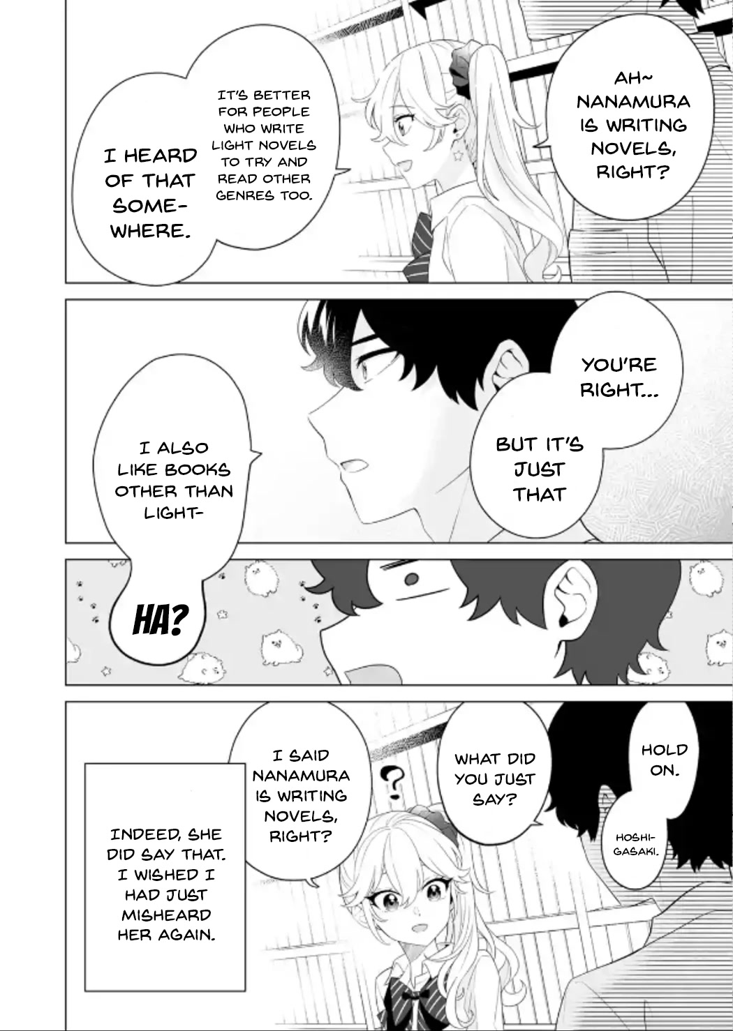 Please Leave Me Alone (For Some Reason, She Wants to Change a Lone Wolf's Helpless High School Life.) chapter 10 page 6