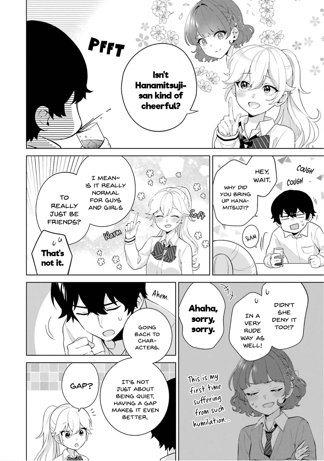 Please Leave Me Alone (For Some Reason, She Wants to Change a Lone Wolf's Helpless High School Life.) chapter 11.5 page 6