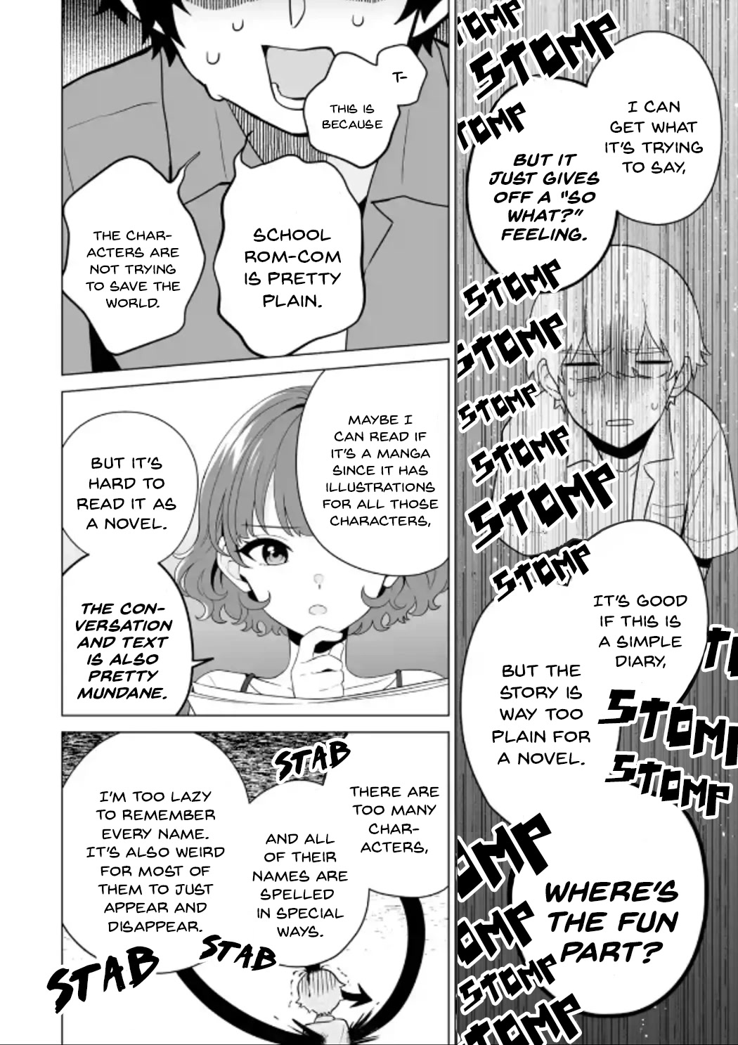 Please Leave Me Alone (For Some Reason, She Wants to Change a Lone Wolf's Helpless High School Life.) chapter 11 page 12