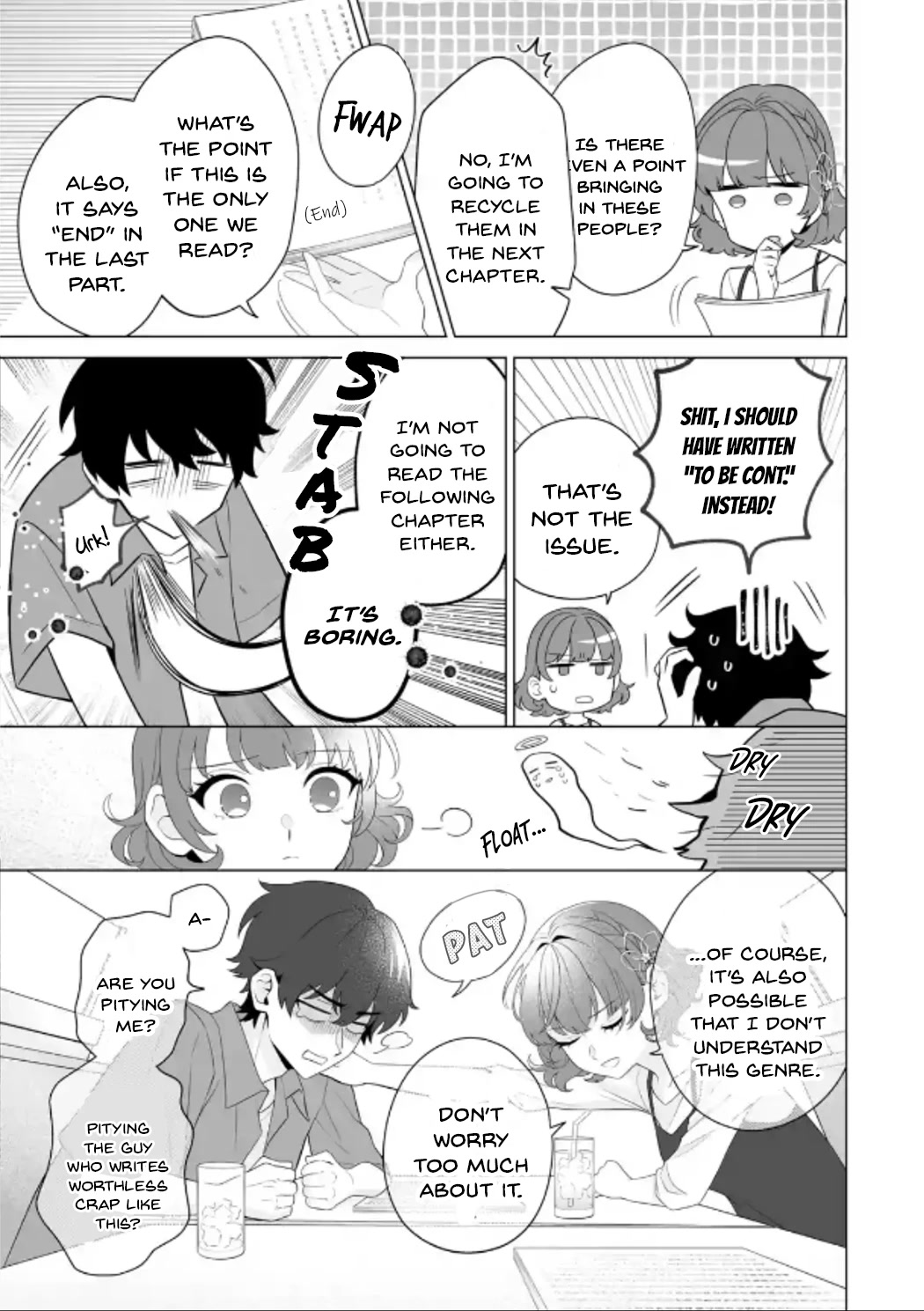 Please Leave Me Alone (For Some Reason, She Wants to Change a Lone Wolf's Helpless High School Life.) chapter 11 page 13