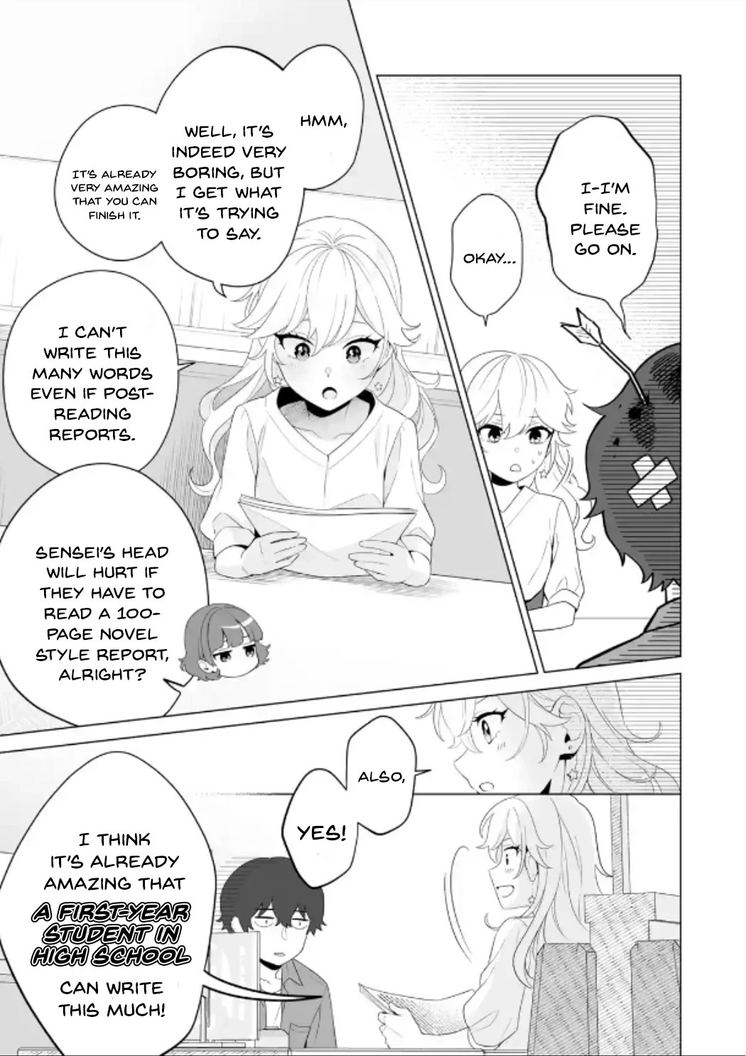 Please Leave Me Alone (For Some Reason, She Wants to Change a Lone Wolf's Helpless High School Life.) chapter 11 page 19