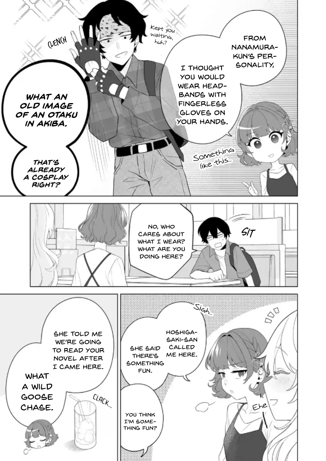 Please Leave Me Alone (For Some Reason, She Wants to Change a Lone Wolf's Helpless High School Life.) chapter 11 page 3