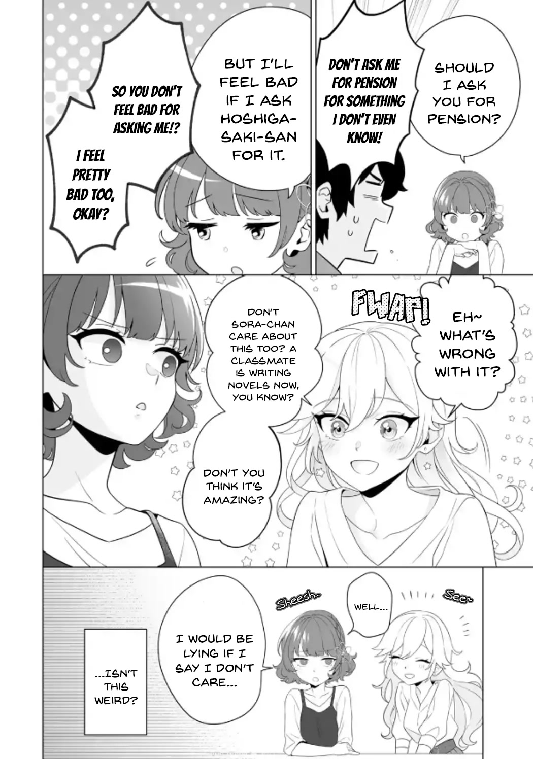 Please Leave Me Alone (For Some Reason, She Wants to Change a Lone Wolf's Helpless High School Life.) chapter 11 page 4