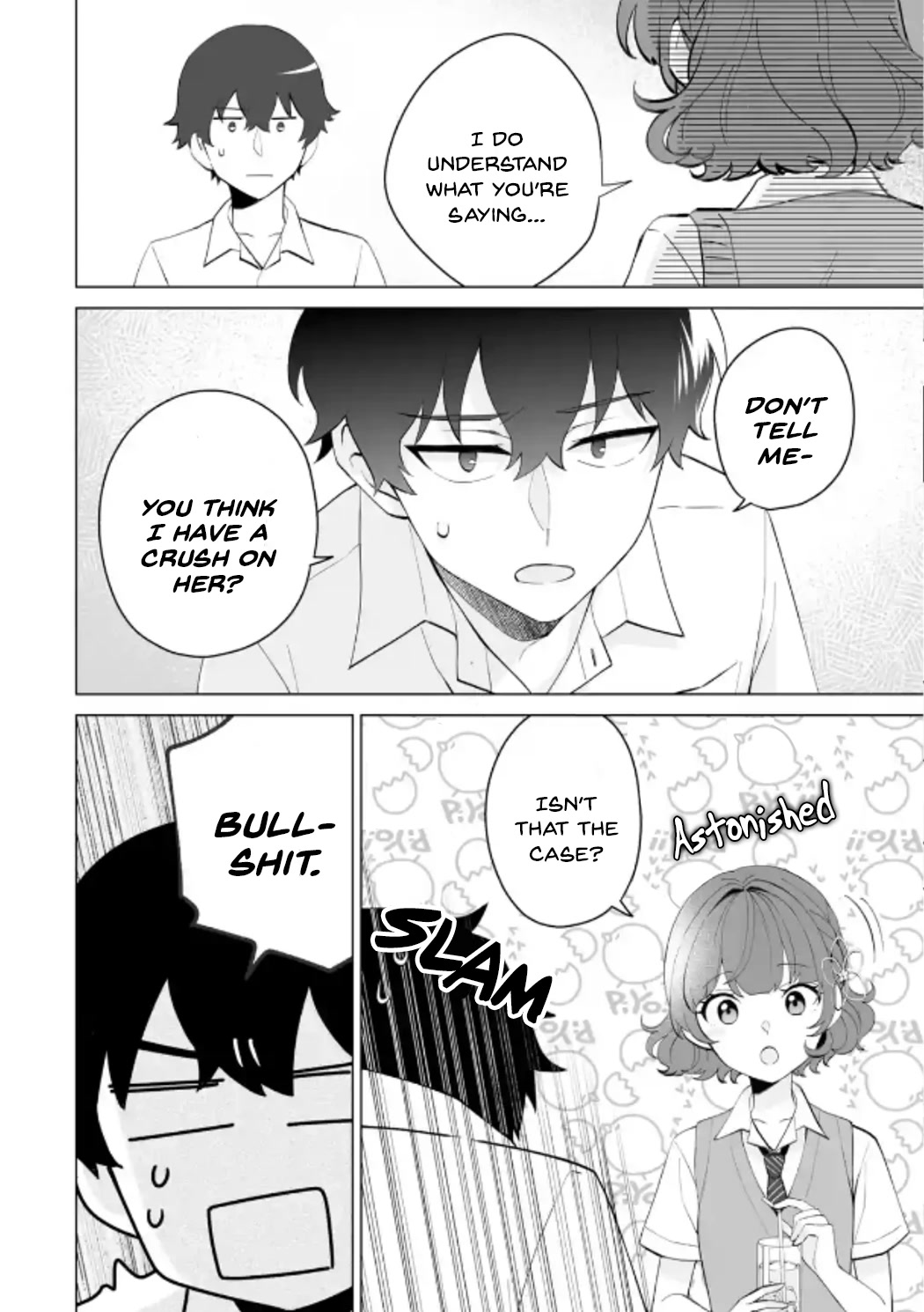 Please Leave Me Alone (For Some Reason, She Wants to Change a Lone Wolf's Helpless High School Life.) chapter 12 page 14