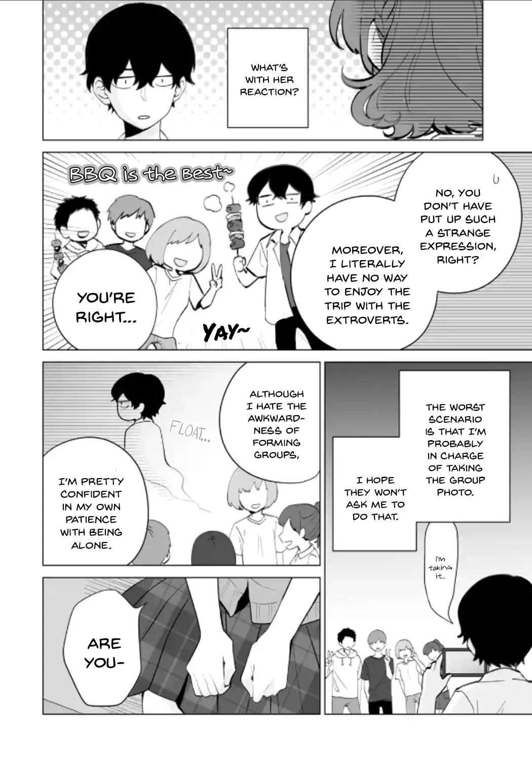 Please Leave Me Alone (For Some Reason, She Wants to Change a Lone Wolf's Helpless High School Life.) chapter 12 page 16