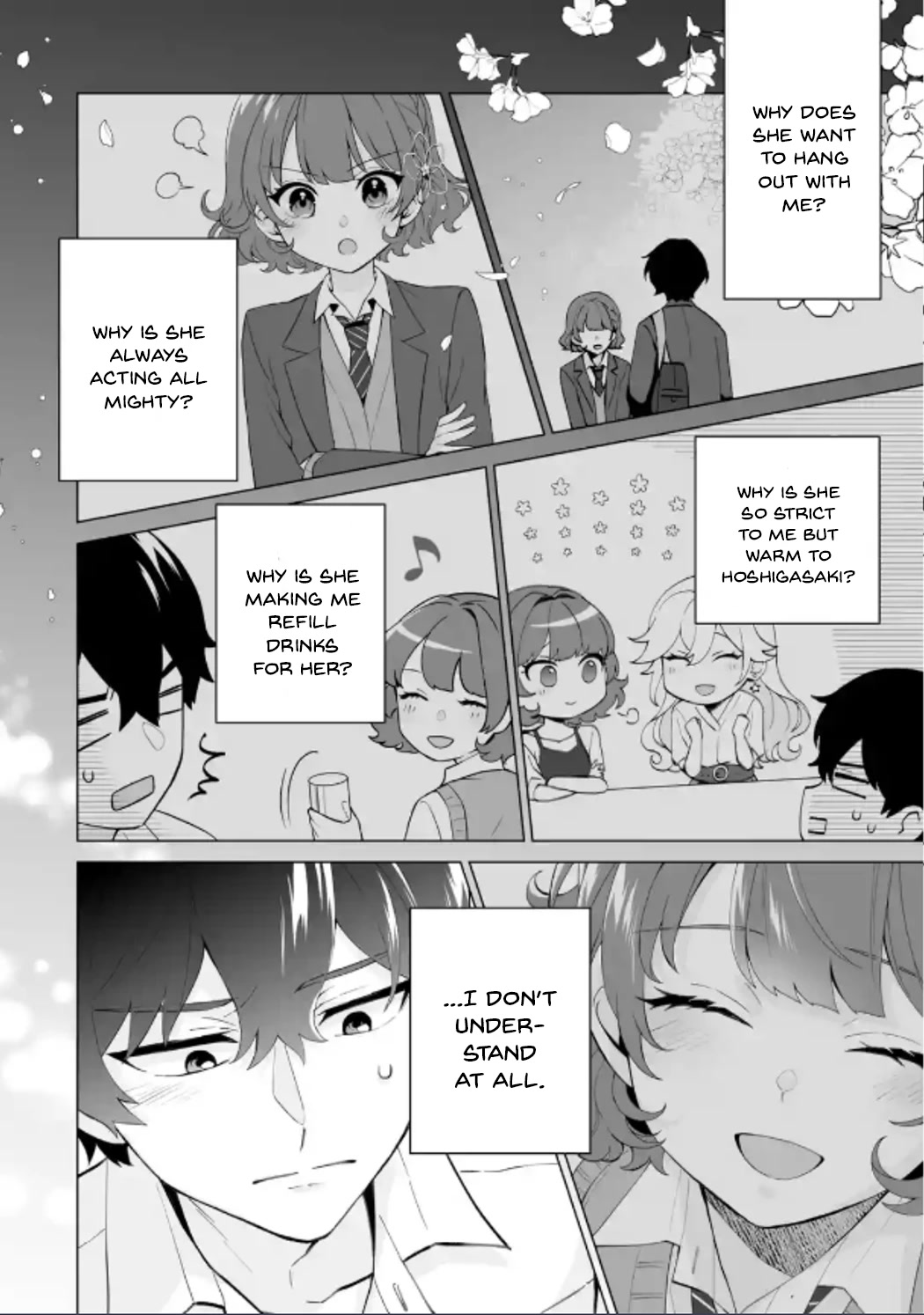 Please Leave Me Alone (For Some Reason, She Wants to Change a Lone Wolf's Helpless High School Life.) chapter 12 page 30