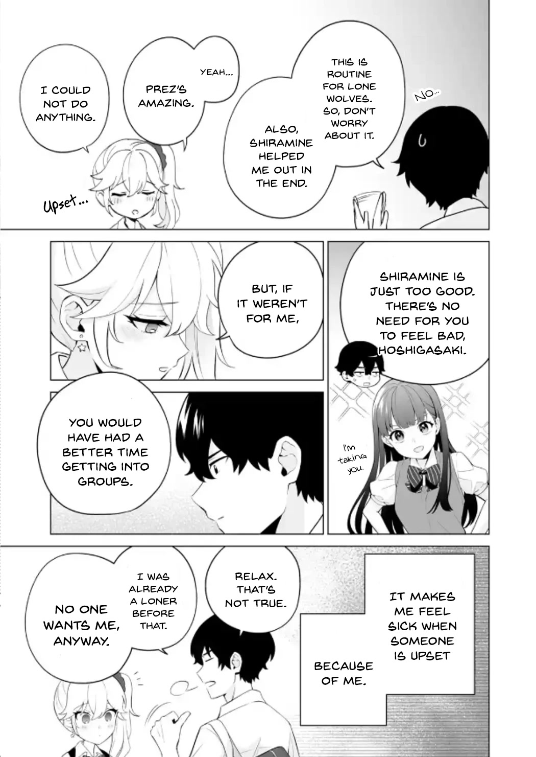 Please Leave Me Alone (For Some Reason, She Wants to Change a Lone Wolf's Helpless High School Life.) chapter 12 page 5